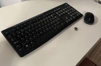 Logitech MK270 tangentbord/mus kombinat