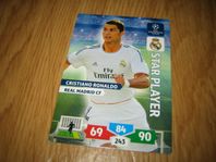 Fotbollskort CRISTIANO RONALDO Real Madrid Panini Adrenalyn