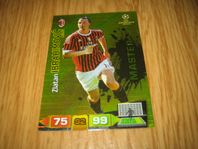 Fotbollskort ZLATAN IBRAHIMOVIC Milan Panini Adrenalyn