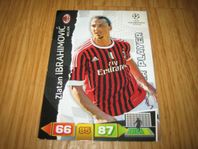 Fotbollskort ZLATAN iBRAHIMOVIC Milan Panini Adreanlyn