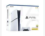 playstation 5 slim disc + kontroll laddare + hörlurar 