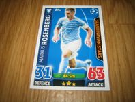 Fotbollskort MARCUS ROSENBERG Malmö FF Match Attax 