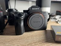 sony a7iii och tillbehör