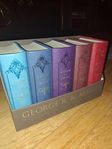 Game of thrones box set  läderinbundna