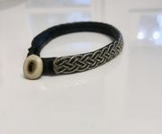 Silvertråds armband 