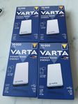 Varta Powerbank Energy 20000mAh 4 st helt nya oanvända 