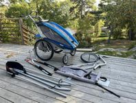 Thule Chariot inkl skidor och babysling