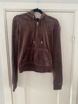 Brun juicy couture hoodie i strl S