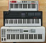 Alesis Micron, Korg Triton Tactile, M-audio Venom