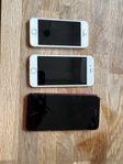 3 st äldre IPhones 