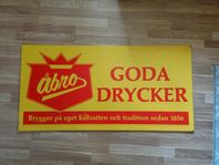 Åbro Goda Drycker stor masoniskylt