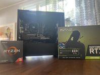 GAMING PC RTX super -nytt entusiast bygge 