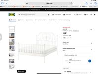 IKEA säng & ribbotten 