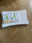 Wii fit + 2 Wii fit spel 