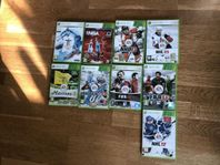 9st Xbox 360 spel 