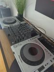 Pioneer CDJ850 och DJM800