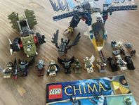 Lego Chima - 2 set plus massa minifigurer