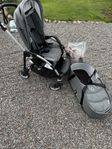 Bugaboo bee 6 komplett alu/grey melange