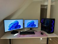 Komplett Gamingsetup - RTX 3070 - 165Hz