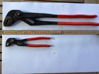 2 st. Knipex Cobra Rör och Polygriptång.