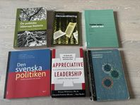 Kurslitteratur inom politik och ledarskap - Flera titlar