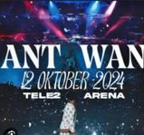 Antwan konsert 2 biljetter 