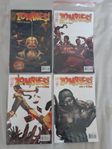 Serietidningar "Zombies! Eclipse of the Undead" nr 1-4 