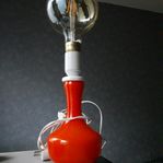 IKEA Lunnom LED lampa med Orange lampa