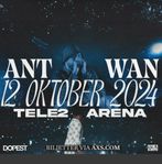 ANT WAN - 3 sittbiljetter