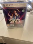 ps5 LETS SING, karaoke spel