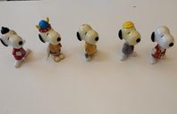 5 st Snoopy figurer från McDonalds år 1999