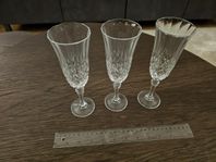 Champagneglas (3 st)