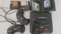 sega mega drive 2 + games.