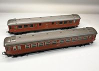 Märklin 4072 och 4073 Svenska SJ vagnar