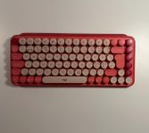 Logitech POP keys tangentbord Rosa svenskt