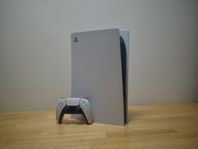 Playstation 5 med 2 kontroller 