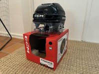 ccm tacks 720 hockeyhjälm storlek m, ink visir