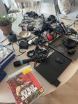 Playstation 2 med sjukt mycket tillbehör