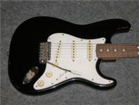 1982 Fender Stratocaster, Black AVRI '62 Fullerton.