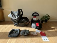 Britax Primo Babyskydd & Basenhet Bältad & Isofix