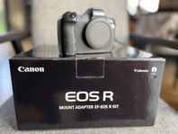 Canon EOS R spegelfri systemkamera fullformat