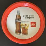 Vintage! Coca-Cola äldre reklambricka i plåt