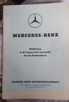 Motorlitteratur Mercedes Benz 