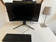 Gamingdator + välvd gamingskärm 27” 165hz!