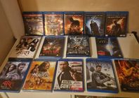 Blue ray film paket med :conan, iron sky, Arn, hercules.... 