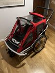 Cykelvagn/springvagn 3-in-1