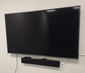 Tv 75" LG & en soundbar Yamaha  