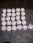 golf bollar, Prov 1 , 2 Prov 1x, 3 taylormade tp5