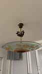 TAKLAMPA - PLAFOND / Glas / Art Deco / 1900 - tal