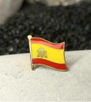 Spanien pin flagga